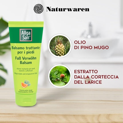 Cremă pentru picioare, Allga San, Balsamo Trattante, 100ml
