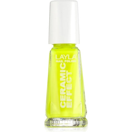 Ojă Layla Cosmetics Ceramic Effect Galben Fluorescent