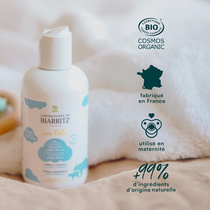Gel de Curățare Facială Laboratoires De Biarritz Refreshing Wash Gel Organic Sweetness 200ml