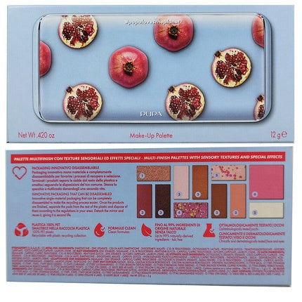 Set machiaj, Pupa Milano, paletă M 11, 12 grame