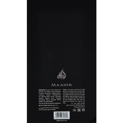 Parfum Lattafa Maahir, Black Edition, 100ml, Negru
