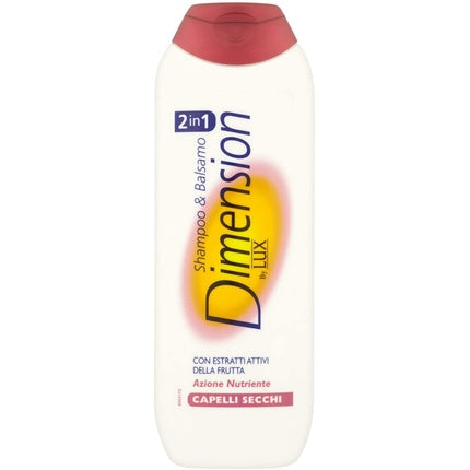Șampon Dimension by Lux, 2-in-1, păr uscat, 250ml