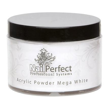 Pudră Acrilică pentru Unghii Nail Perfect Mega White 100g