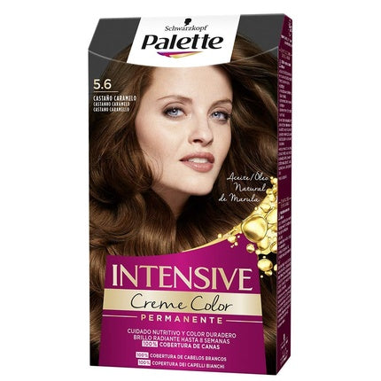 Vopsea de păr, Schwarzkopf Palette, Caramel Brown