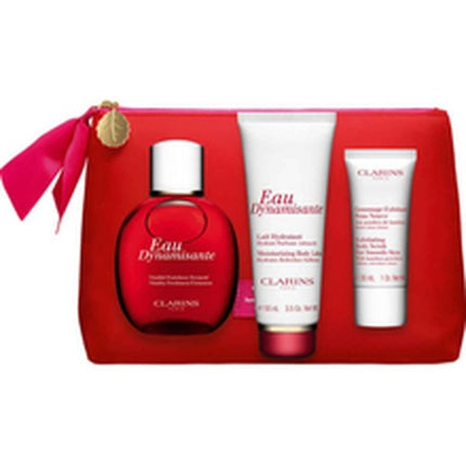 Set Cadou Îngrijire Corp Clarins Eau Dynamisante, 3 Elemente (100ml + 200ml + 75ml)