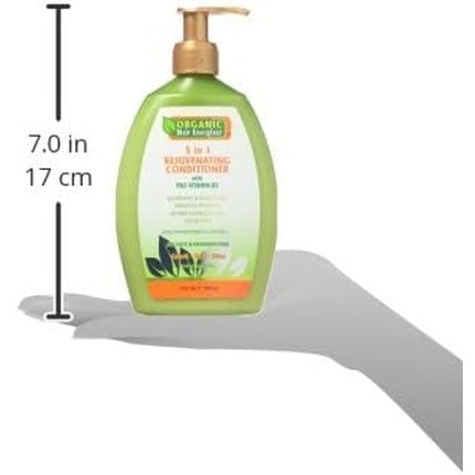 Balsam, Organic Hair Energizer, 5 in 1, verde