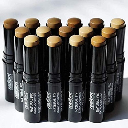 Fond de ten stick, Radiant Professional, Natural Fix, SPF 15, 8.5g, maro
