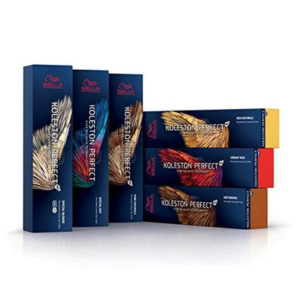 Vopsea de păr, Wella, Koleston Perfect 5/43 Maro Roșu-Auriu 60ml