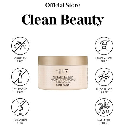 Exfoliant corporal, -417, Serenity Legend, kiwi și mango