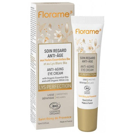 Cremă de ochi Florame Lys Perfection Anti-Ageing, 15ml