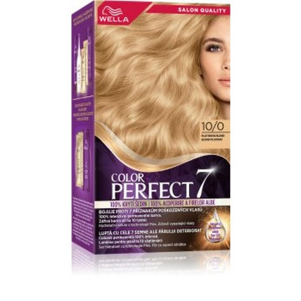 Vopsea Păr Wella Color Perfect 10/0, Blond Deschis