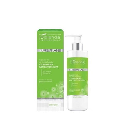 Gel de curățare facială Bielenda Supremelab Sebio Derm Mild, 200 ml