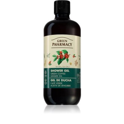 Gel de duș Green Pharmacy Green Coffee Ginger Oil, 500 ml