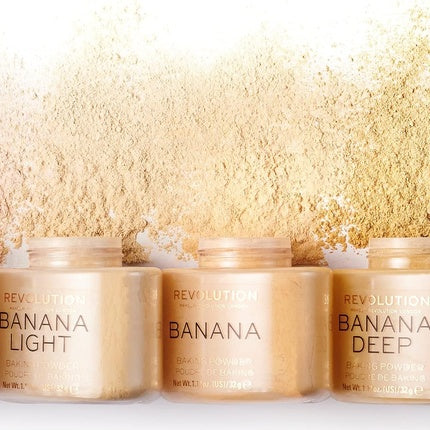 Pudră Makeup Revolution Banana Light, 30g