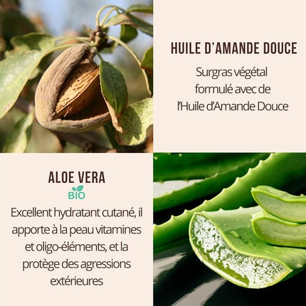 Gel de duș și baie Rogé Cavaillès cu Aloe Vera pentru piele sensibilă, 400ml