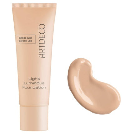 Fond de ten lichid, Artdeco, Light Luminous Foundation, 20 Soft Caramel, 30 ml