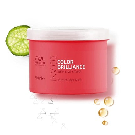 Wella Invigo Color Brilliance Mask, mască păr colorat cu caviar de lămâie, 500ml