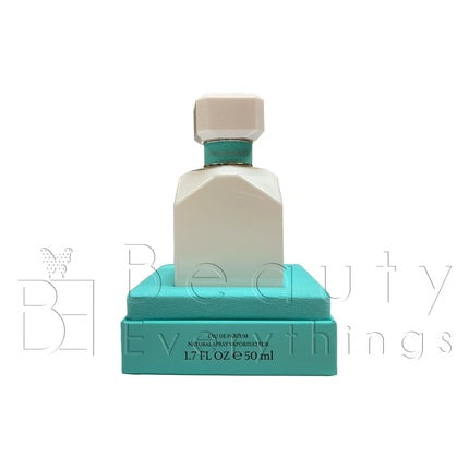 Eau de Parfum Tiffany & Co. Limited Edition, 50 ml, design geometric, cutie turcoaz