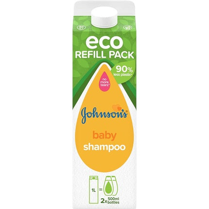 Șampon Johnson's, Baby, Eco Refill Pack, 1L