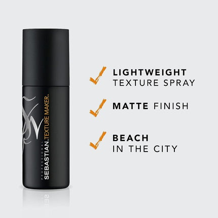 Spray Texturizare, Sebastian, Texture Maker, Negru