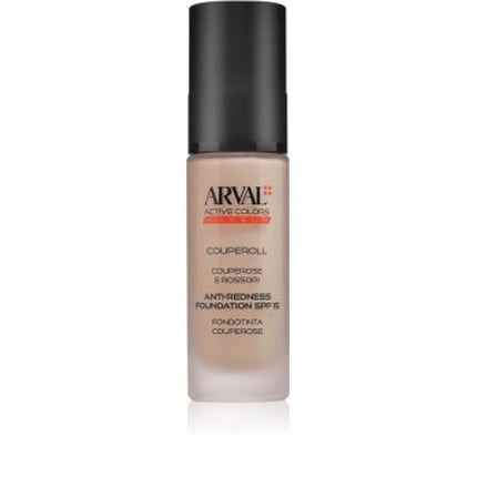 Fondant de ten Arval Couperoll SPF 15, anti-roșeață, 30 ml