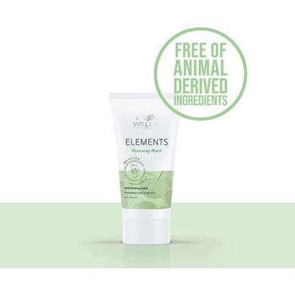 Maskă regenerantă pentru păr, Wella Professionals Elements Renewing Mask, 30ml