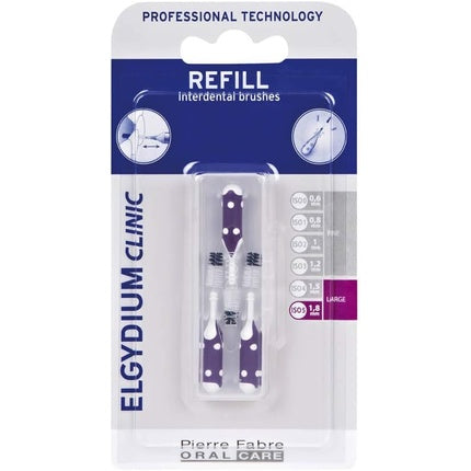 Periuță de dinți și curățare limbă, Elgydium Clinic Escovilhao, Violet