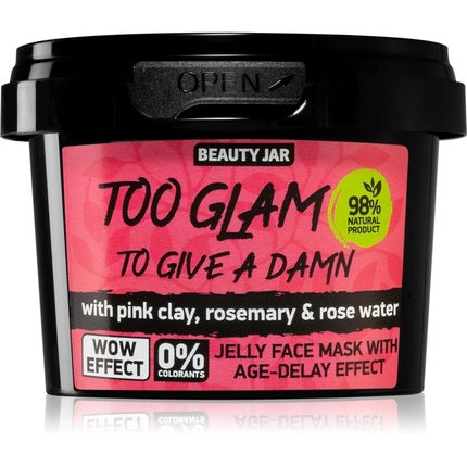 Mască facială gel Beauty Jar Too Glam To Give A Damn 120g