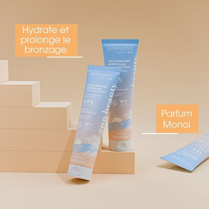 Lactă hidratantă pentru soare Alphanova Organic Sun, 160 g
