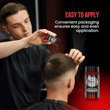 Pudră păr, The Shave Factory, Ultra Hold, albastru