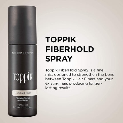 Spray fixativ, Toppik, FiberHold, negru, 118 ml