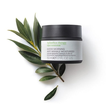 Cremă hidratantă facială anti-riduri Spilanthox Therapy Good Morning, 50ml, cutie verde