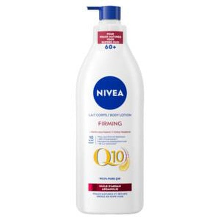 Nivea Body Q10 Plus Argan Oil Balm Pump - Balsam nutritiv pentru corp cu ulei de argan