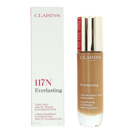 Fundație Clarins Everlasting 117n Hazelnut 30ml