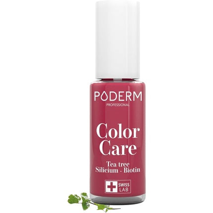 Vernis Unghii Antifungic Poderm Rose Red, 8 ml