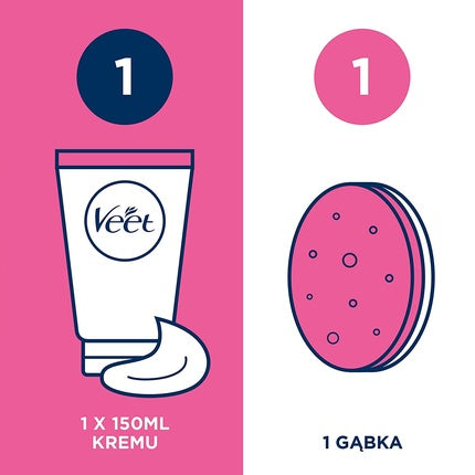Cremă Epilatoare, Veet, Sensitive Skin, 135ml