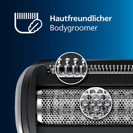Trimmer corp, Philips, BG3017/01, negru, waterproof