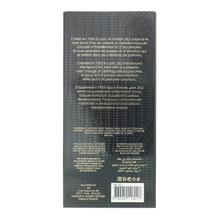 Parfum Zilli Cachemire Noir, 100ml