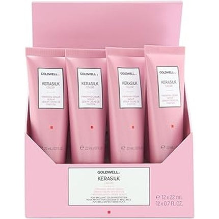 Serum Păr Goldwell Kerasilk Color, Culoare Roz, Capacitate 12 x 22 ml