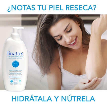 Cremă pentru mâini, Linatox, emulsie hidratantă, alb, 500ml