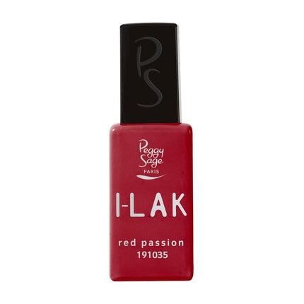 Lac de unghii semi-permanent, Peggy Sage, I-LAK Red Passion, 11ml