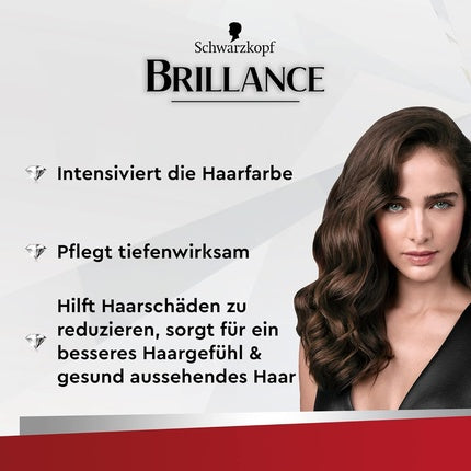 Ser pentru păr, Brillance, Intense Red, 150 ml