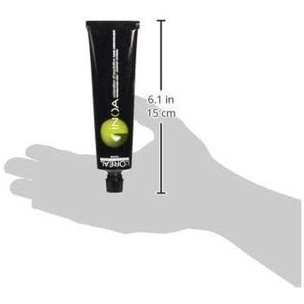Vopsea de păr, L'Oréal, INOA 4.45, castaniu mediu cupru mahon, 60ml