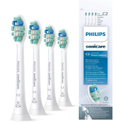 Perii de dinți electrice Philips Sonicare C2 Optimal Plaque Defence, Alb