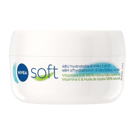 Cremă Nivea Soft, 75 g, plastic