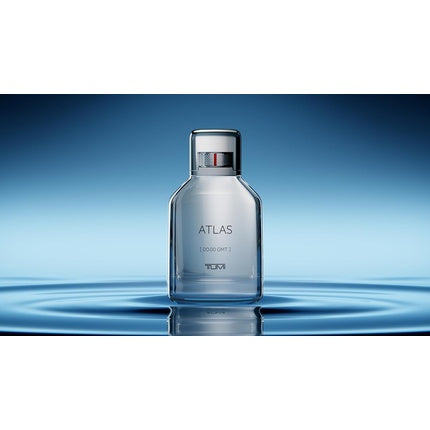 Perfum Tumi Atlas For Men, EDP Spray, Sticlă argintie cu capac negru