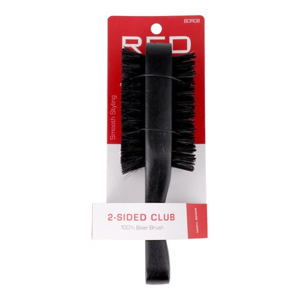 Perie Rotundă Red Kiss Club Bristle Brush, neagră, 25.1 cm
