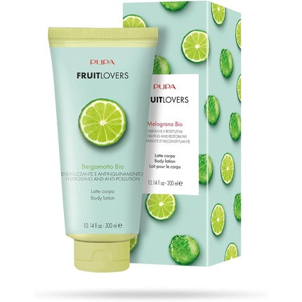 Lotiune de corp, Pupa Milano, Fruit Lovers Bergamot Bio, 300ml