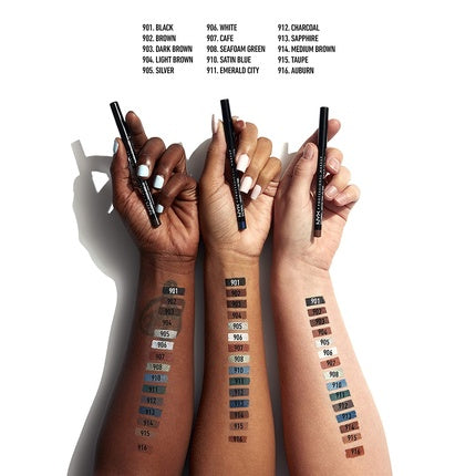 Creion Ochi, NYX, Slim Eye Pencil, negru-maro