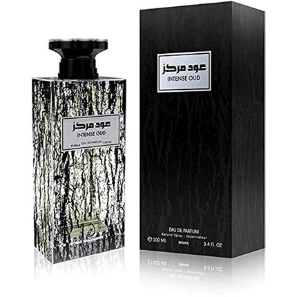 Perfume Attar Collection Khaltat Night EDP, 100ml, sticlă cu model din lemn negru și auriu